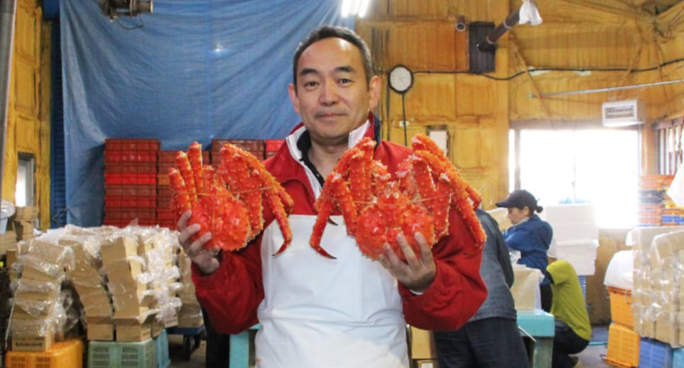 北海道の蟹卸、加藤水産 イメージ