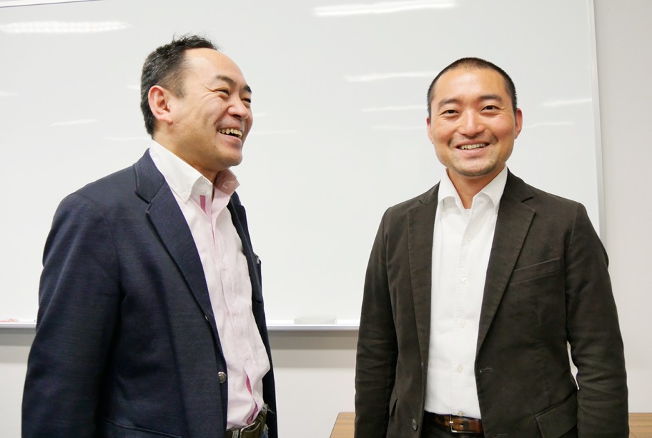 Our CEO Kato and Mr. Nishii